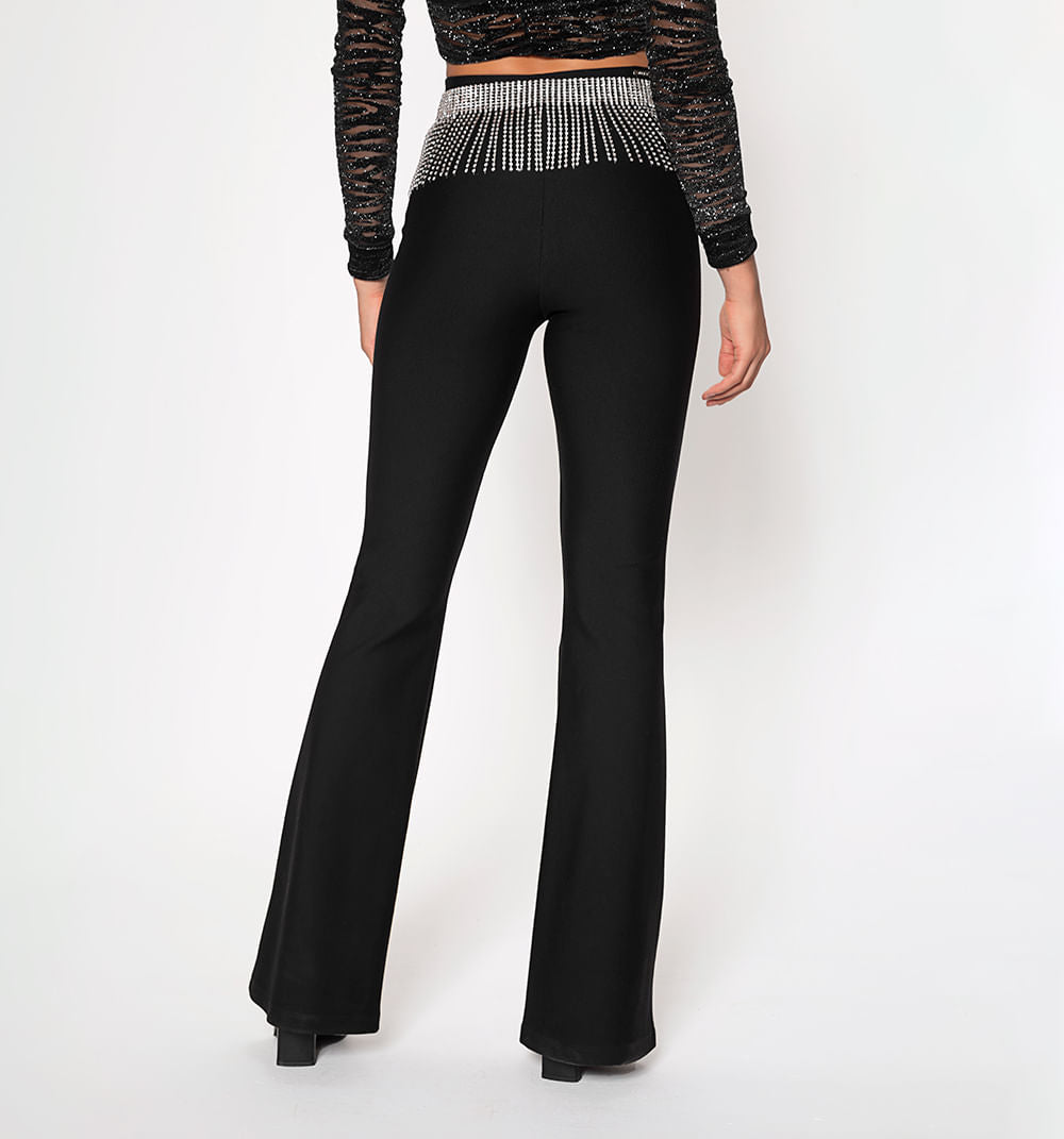 Leggins Tiro Alto Con Cinturon De Crista