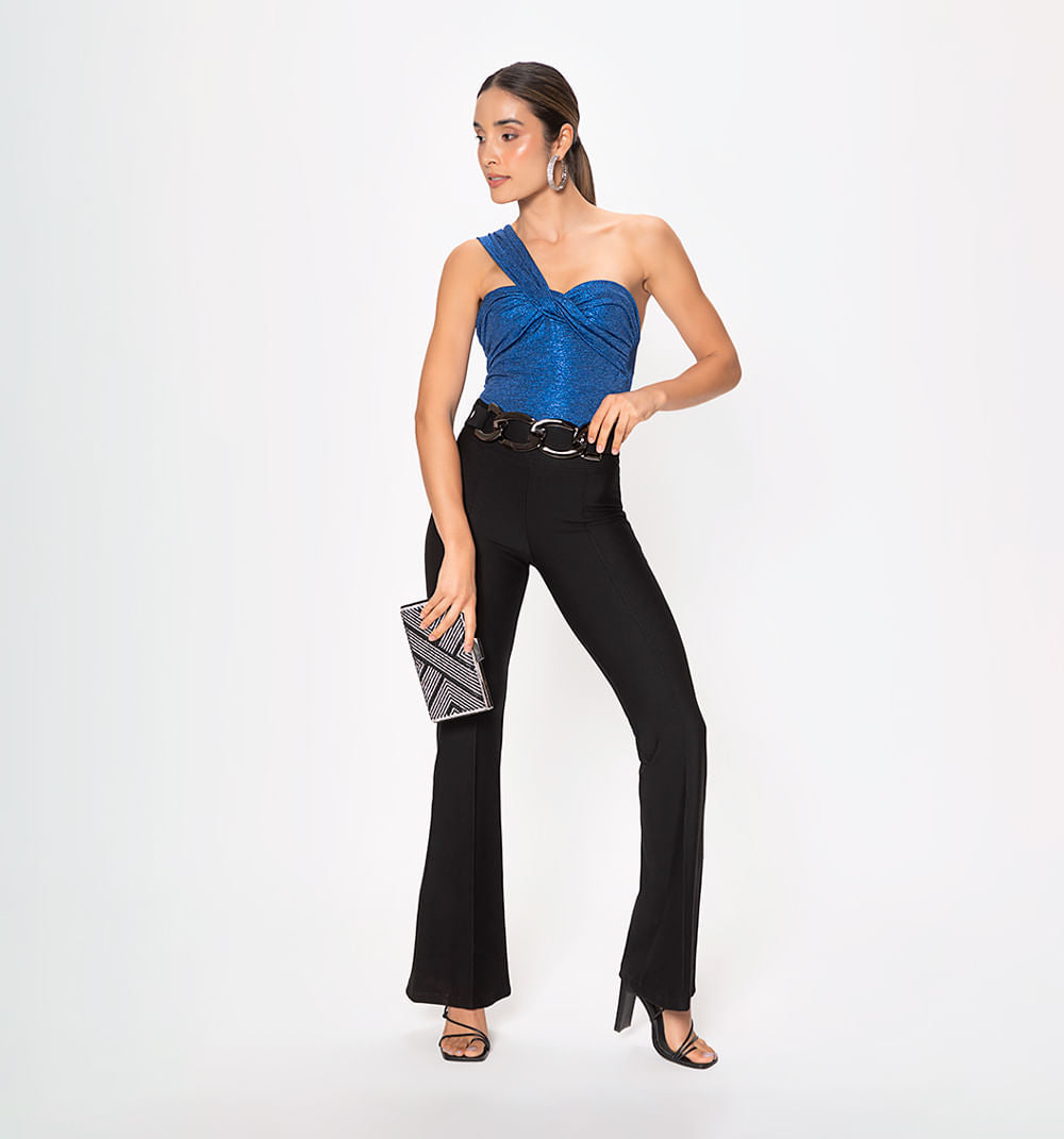 Leggins Tiro Alto Bota Campana Con Insum