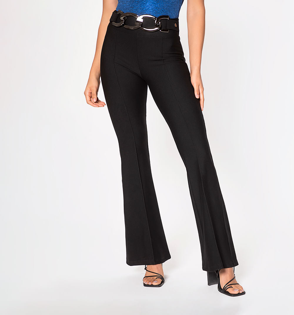 Leggins Tiro Alto Bota Campana Con Insum