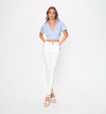 Jean Skinny, Tiro Alto, Cinco Bolsillos,