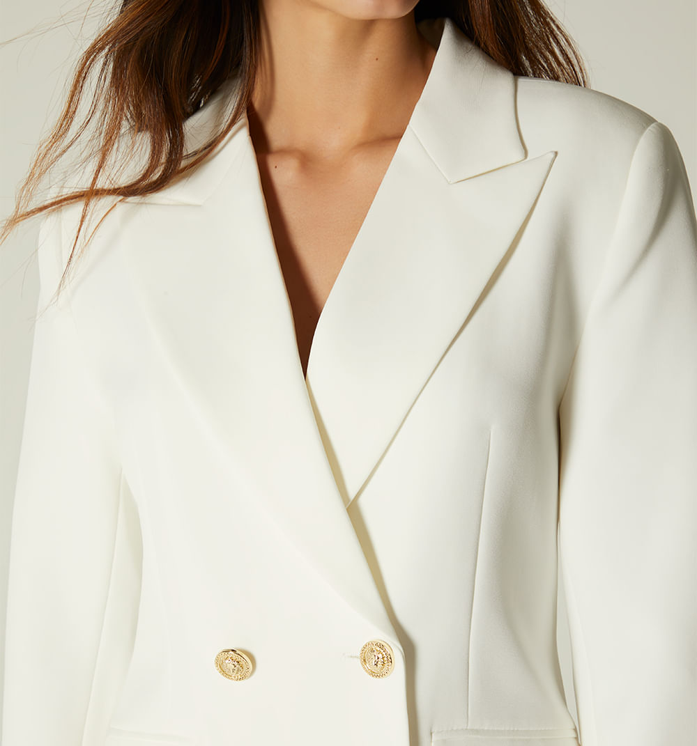 Blazer Oversize Cuatro Botones