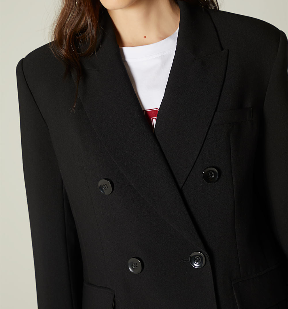 Blazer Oversize - Negro