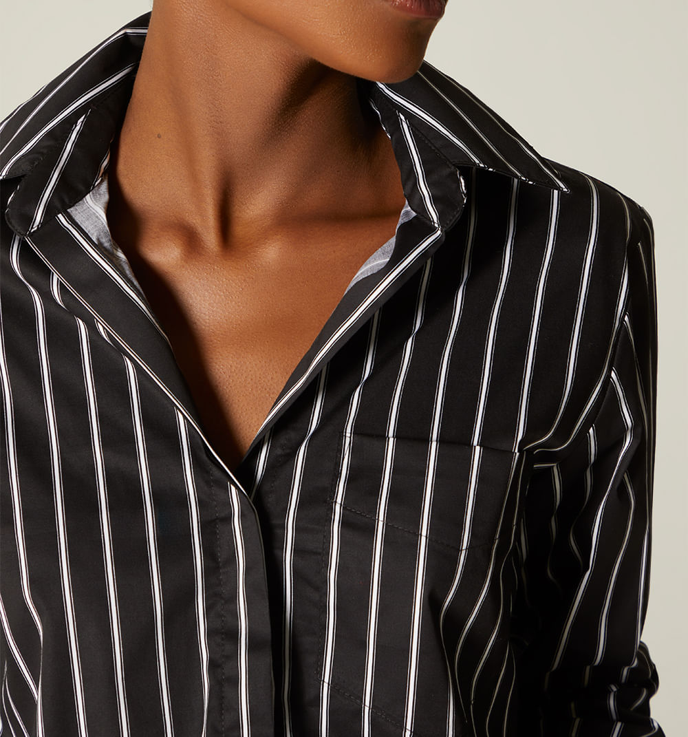 Camisera Basica Manga Larga Over Size  C