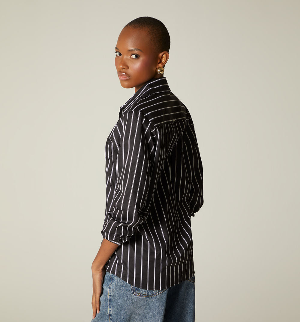 Camisera Basica Manga Larga Over Size  C