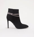 Botin Capellada En Suede Y Cadena Decora