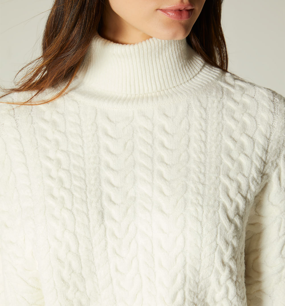 Buzo Tejido Cuello Tortuga S262778