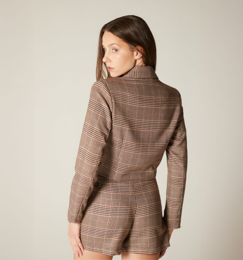 Blazer Corto Cruzado