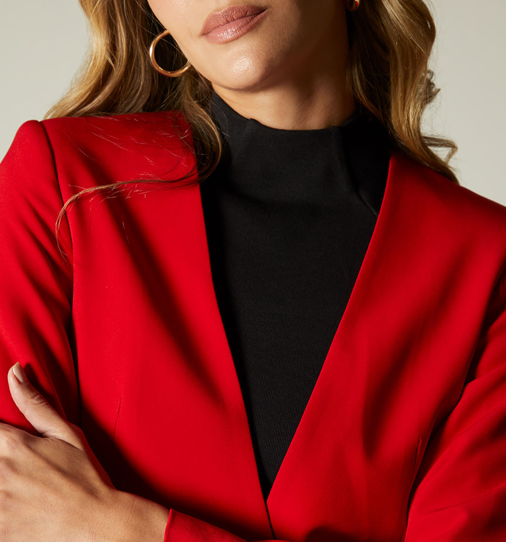 Blazer Sin Solapa Basico