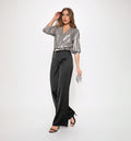 Body Camisero Cruzado - Plata