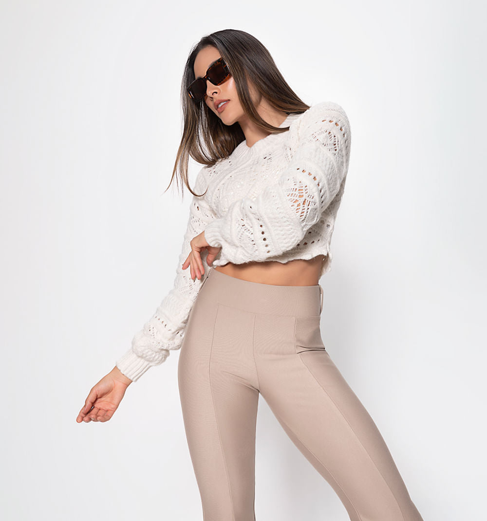 Sueter Tejido En Lace