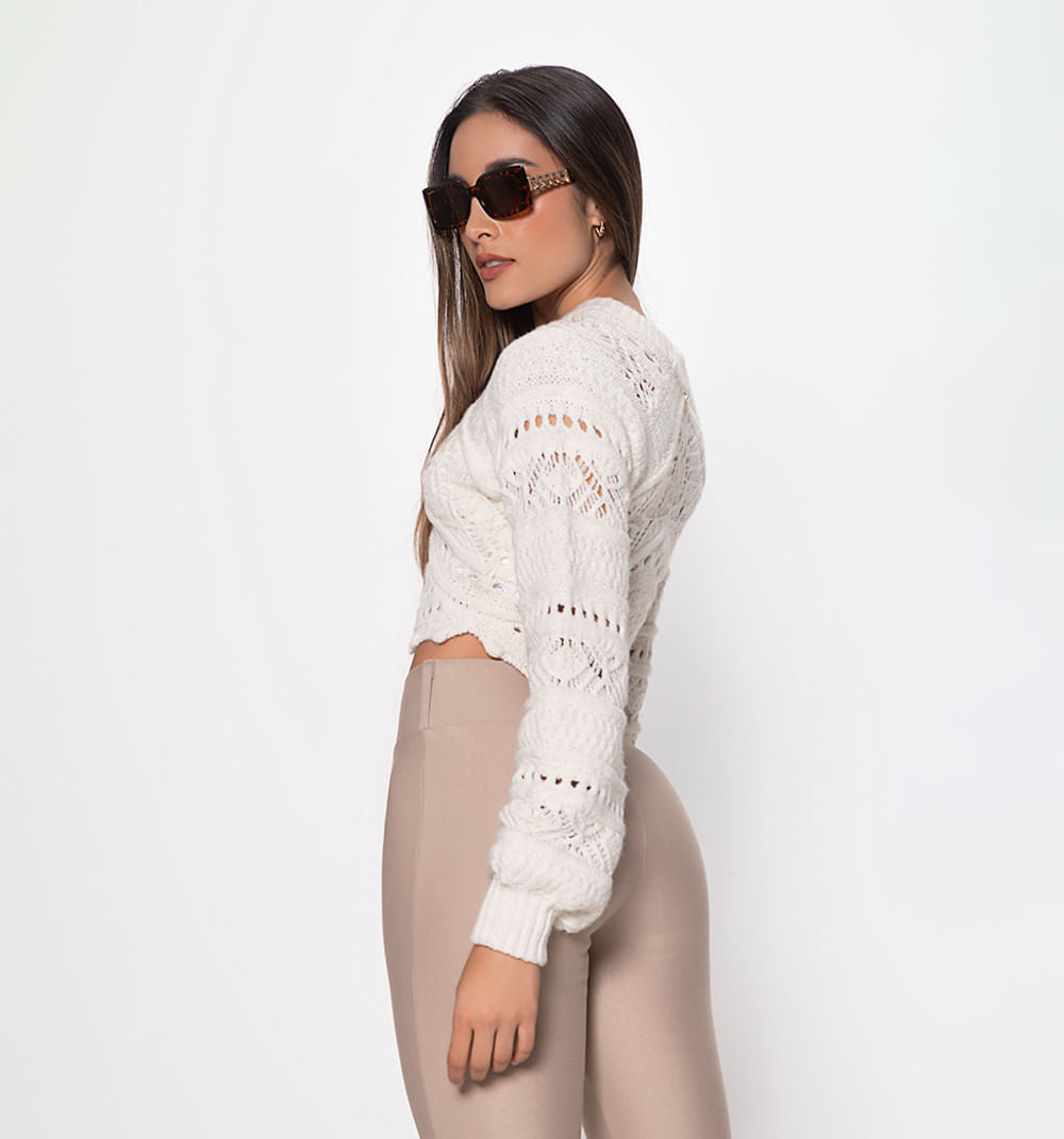 Sueter Tejido En Lace