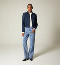 Blazer Corto,Con Bolsillos Utilitarios