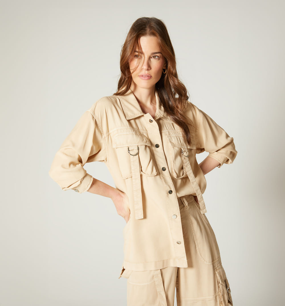 Bluson Camisero, Bolsillos Utilutarios, S223081
