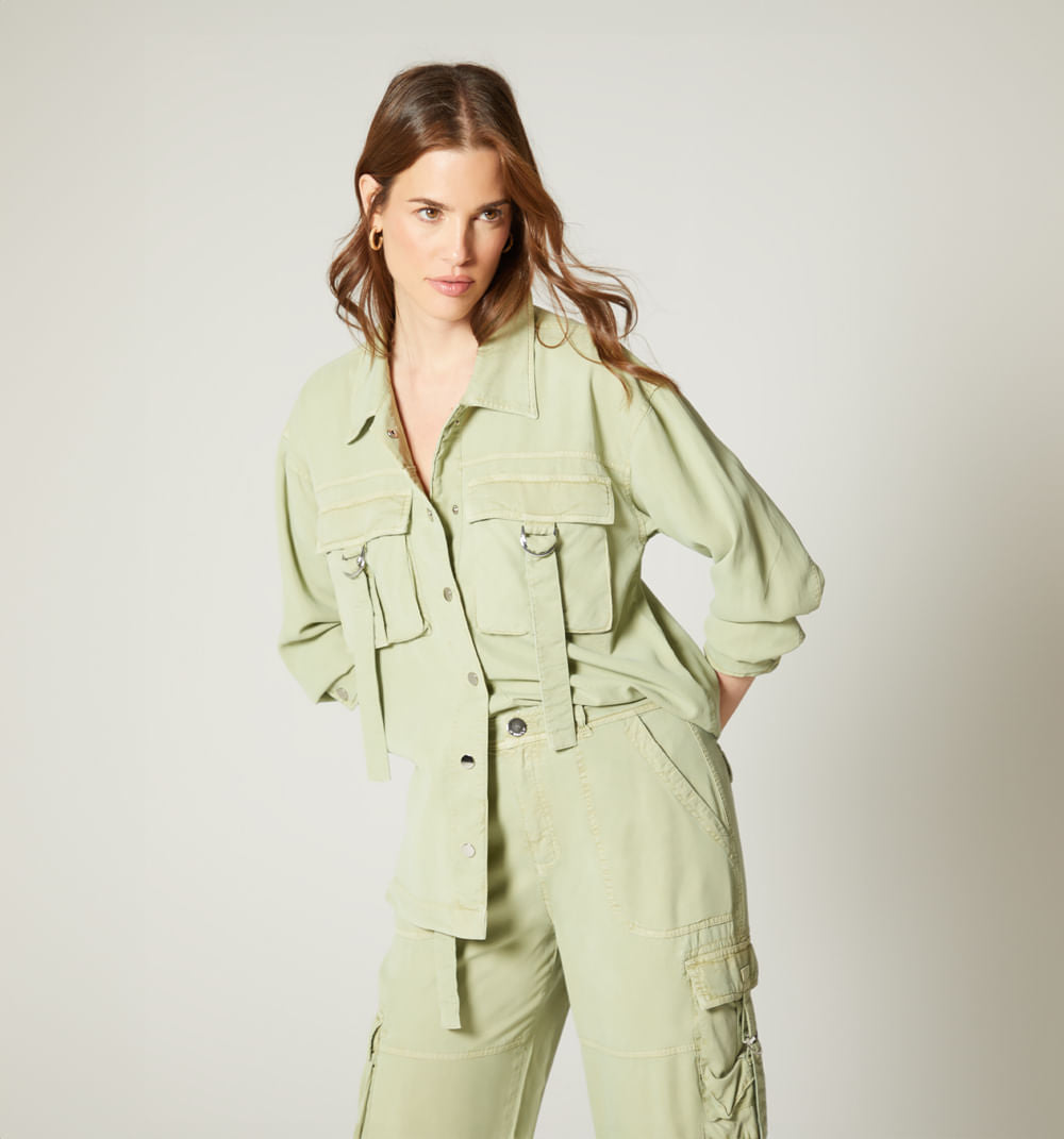 Bluson Camisero, Bolsillos Utilutarios, S223081