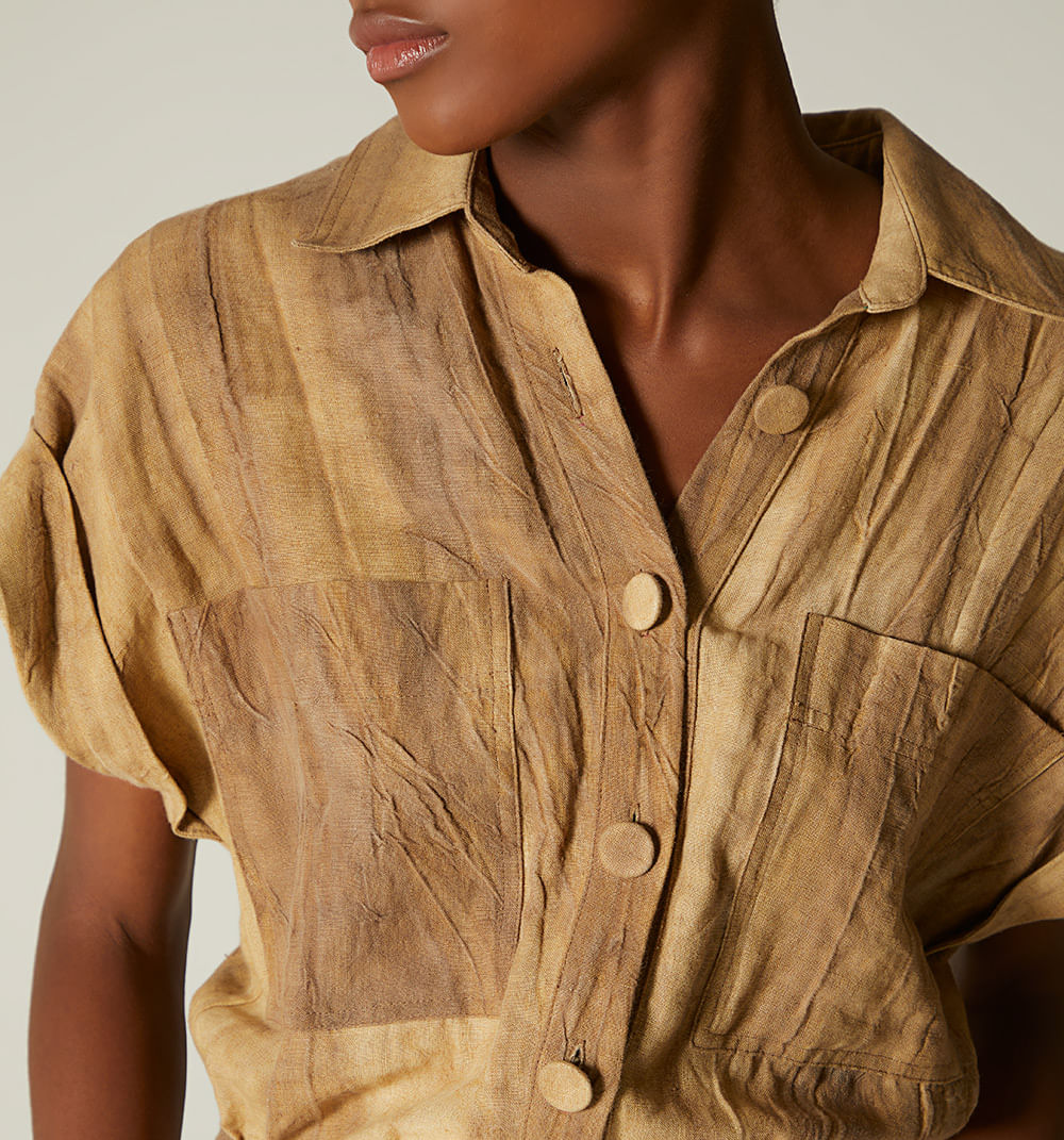 Enterizo Short Blusa Manga Japonesa