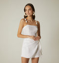 Enterizo De Tiras Con Falda Short