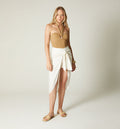 Falda Con De Amarre Con Short Interno