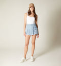 Falda Short, Bolsillos Cargo