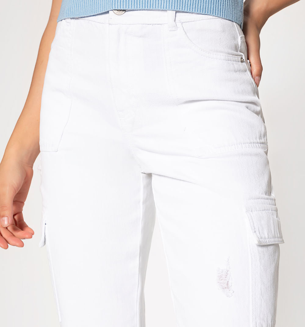 Jogger Tiro Alto Alto, Bolsillos Utilita