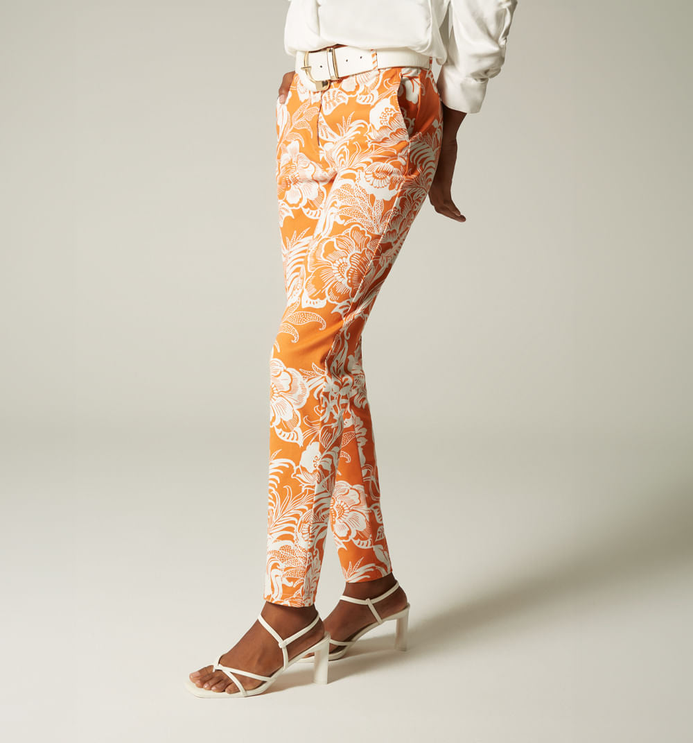 Pantalon Chino Con Correa