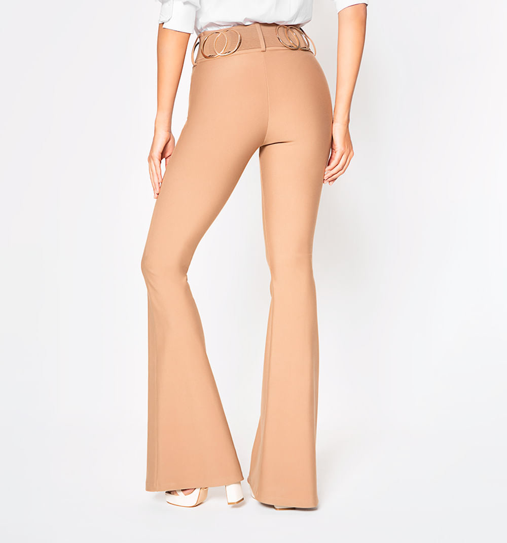 Leggins Tiro Alto Bota Campana Con Corre
