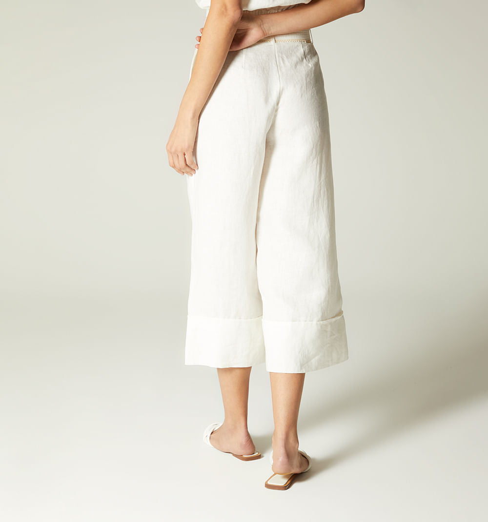 Pantalon Tiro Alto Cullote