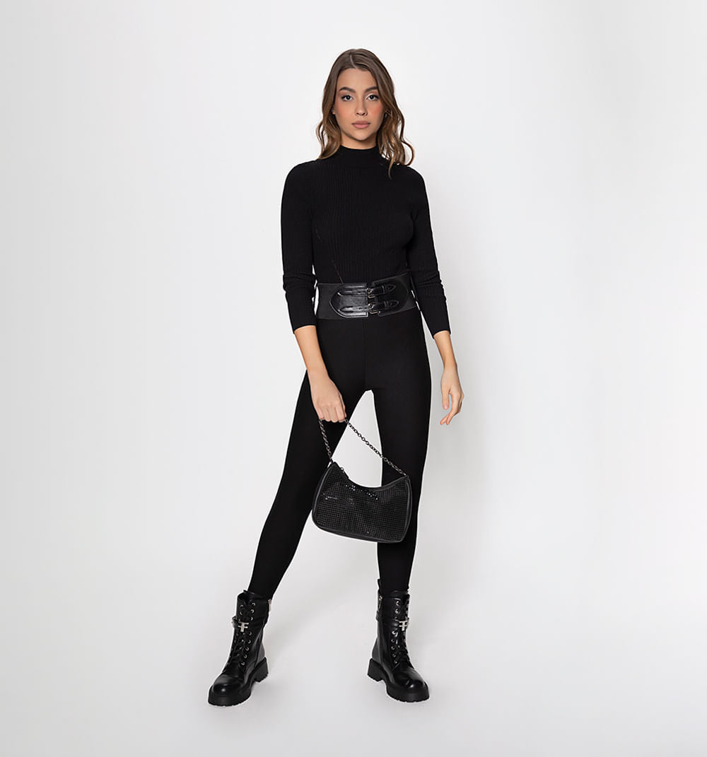 Leggings Para Dama,Con Correa
