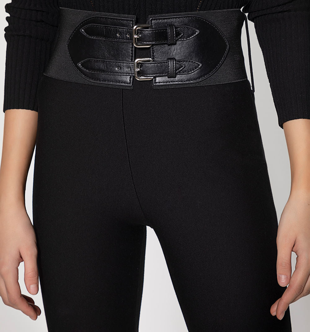 Leggings Para Dama,Con Correa