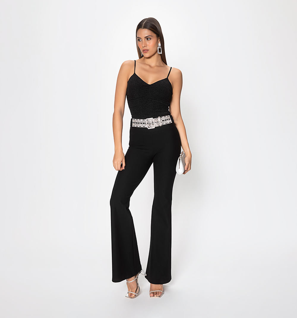Leggins Bota Campana Tiro Alto Con Insum