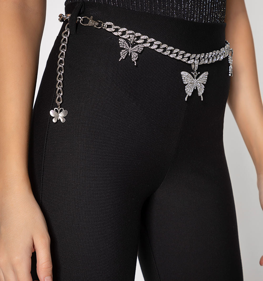 Leggins Bota Campana Con Tiro Super Alto