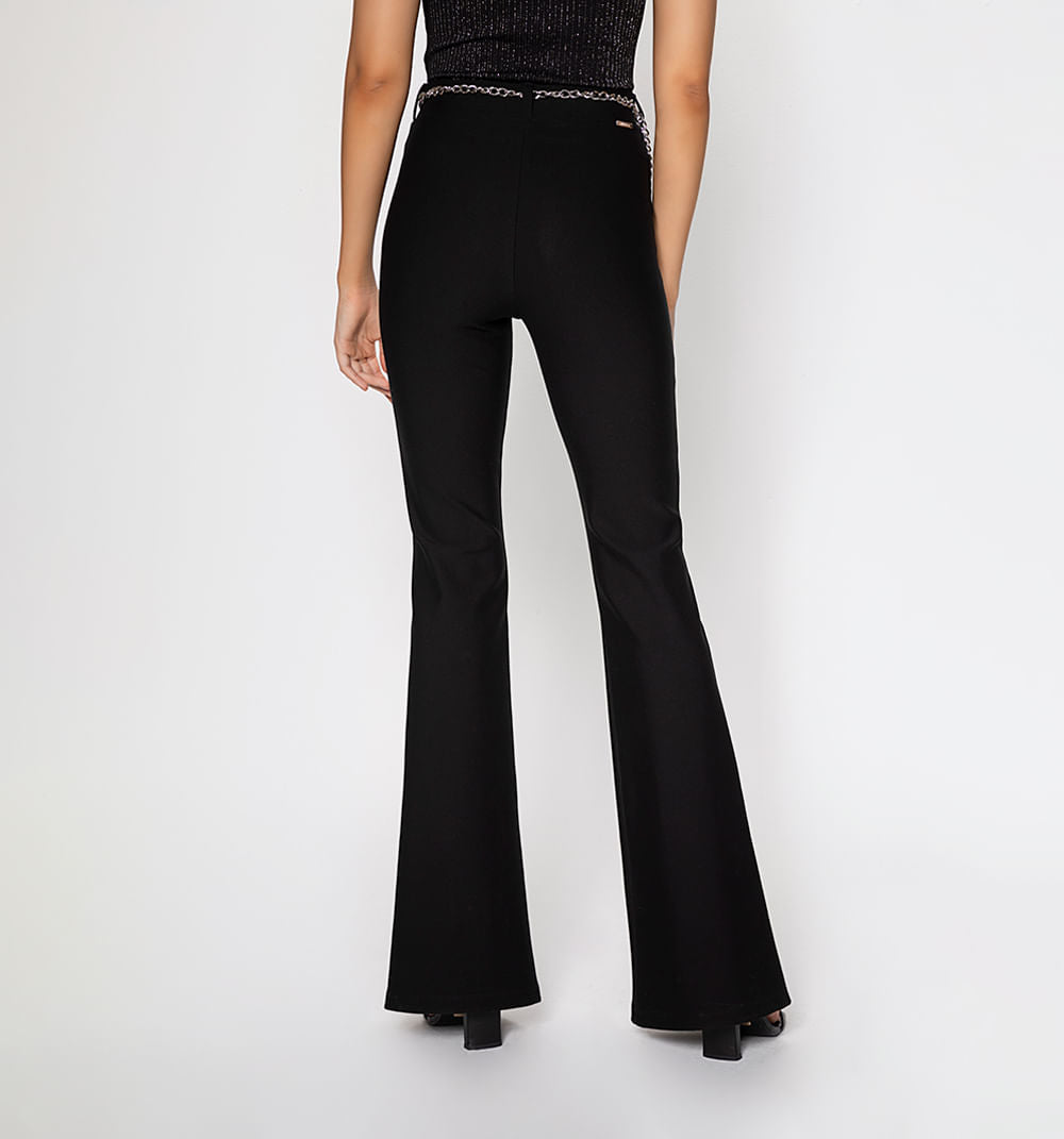 Leggins Bota Campana Con Tiro Super Alto