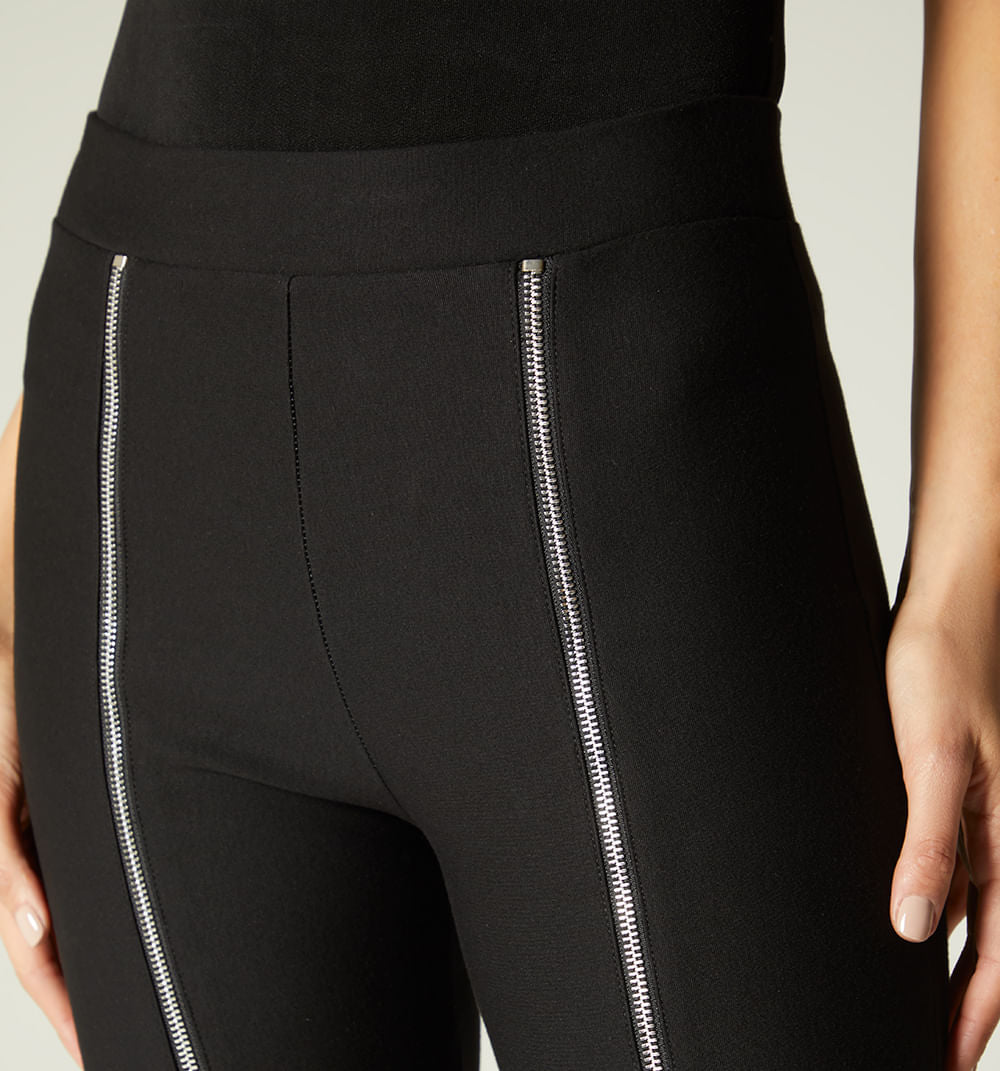 Leggins Bota Pitillo Con Cierre En Frent