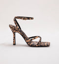 Sandalia Tacón Animal Print